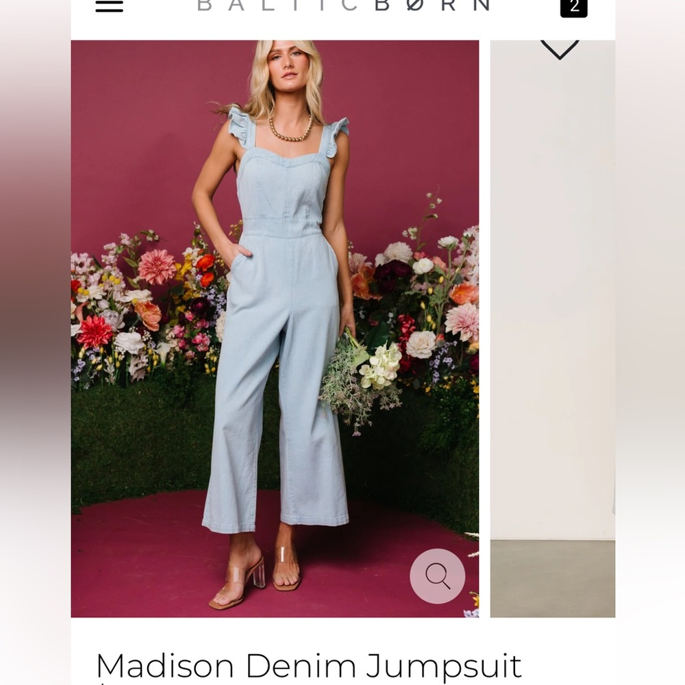 Baltic Born Madison Denim Jumpsuit